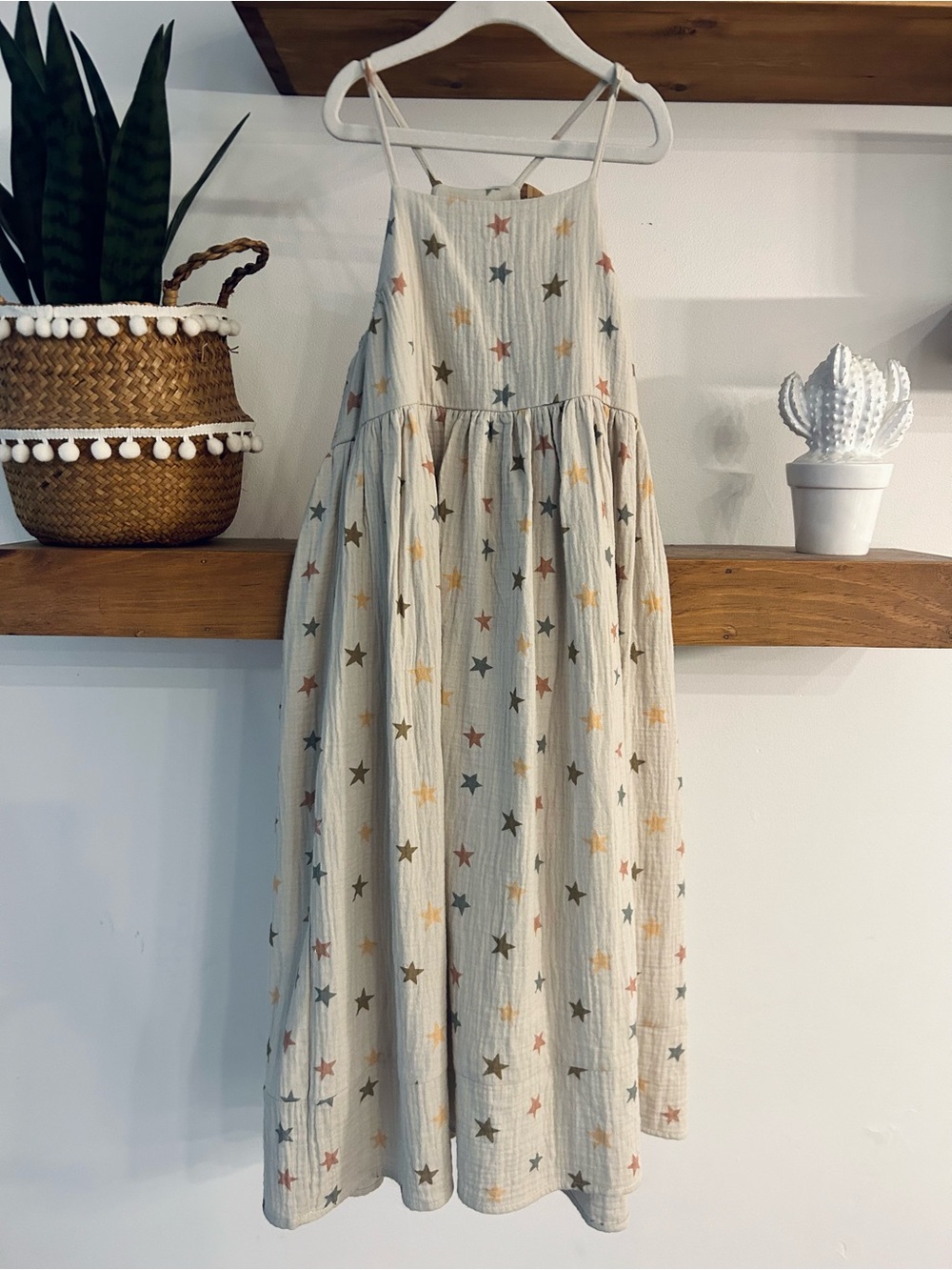 Rylee + Cru 100% Cotton Star Dress